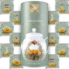 Teabloom: Infusiones de Té Verde en Flor - 12 Piezas