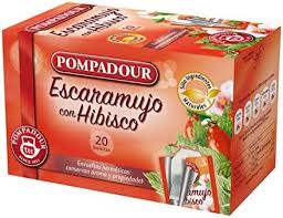 Infusión Pompadour de Escaramujo y Hibisco - 20 Bolsitas