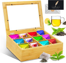 UCAMP: Caja de Madera para Té y Hierbas