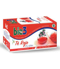 Bio3 Té Rojo Pu-erh 25: Tu Compañero en Dietas