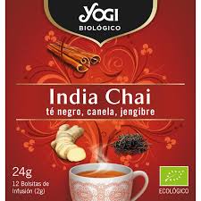Infusión Yogi India Chai - 12 Bolsitas