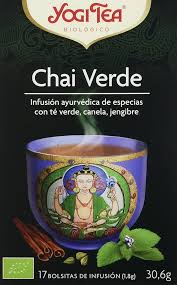 Té Yogi Chai Verde - 17 Bolsitas de Infusión