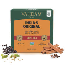 VAHDAM Té Masala Chai Original de India - 15 Bolsitas