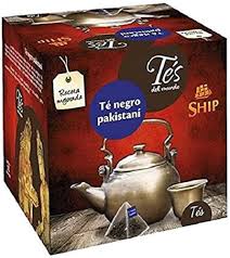 Té Negro Pakistaní - Caja de 15 Pirámides