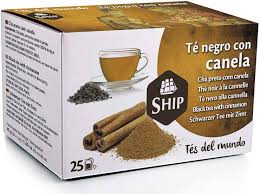 Ship - Té Negro con Canela - Caja de 25 Bolsitas