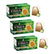 Té Verde Orgánico Sir Winston de Nilgiri - 60 Bolsitas
