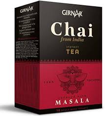 Té Chai Latte Instantáneo Masala GIRNAR - 100g (10 Bolsitas)