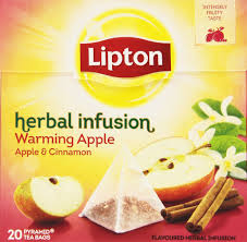Infusión Lipton Manzana y Canela 20 Bolsas