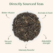 Té Darjeeling Primero Flush VAHDAM - Aromático y Florido (100g)