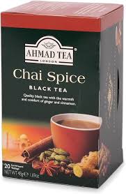 Ahmad Tea Chai Especias: Té Negro con Jengibre y Canela