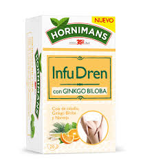 Hornimans Infu Dren: Infusión de Ginkgo Biloba y Cola de Caballo