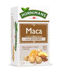 Hornimans Infusión Natural de Maca y Jengibre - 20 Bolsitas