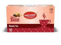 Paquete de 3: Té Masala Chai Wagh Bakri 100's