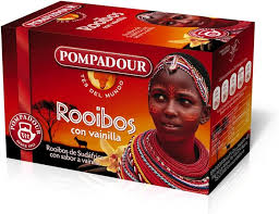 Té Rooibos con Vainilla Pompadour - 20 Bolsitas