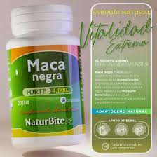 NaturBite - Maca Negra FORTE 4000mg | Energía y Resistencia Natural