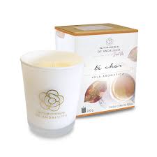 Vela Aromática Te Chai 250g - 100% Soja Sin Alcohol