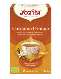 Té Yogi de Cúrcuma y Naranja