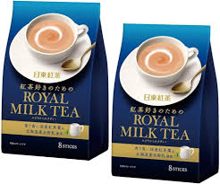 Té Japonés Instantáneo Nittoh Kocha con Leche - 8 Bolsitas