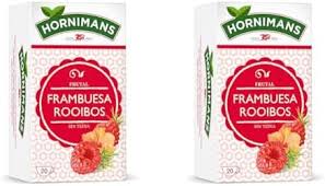 Hornimans Infusión de Frambuesa Rooibos Sin Teína - Paquete de 2