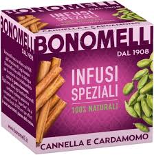 Infusión Bonomelli: Canela y Cardamomo - Pack 3