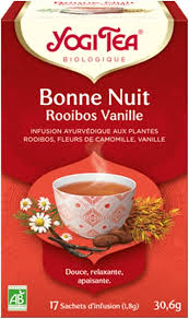 Té Yogi Buenas Noches Rooibos Vainilla Bio - 17 Bolsas