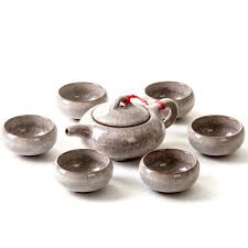 Juego de Té Japonés con Tetera y 4 Tazas