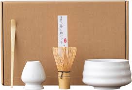 Juego de Té Matcha Japonés - 4 Piezas