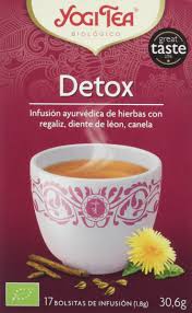 Yogi Tea Detox: Infusión Ayurvédica de Regaliz