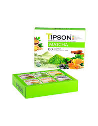 Tipson Surtido de Té Matcha - 60 Bolsitas