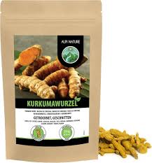 Té de Cúrcuma Natural 250g - Raíz Cortada y Triturada