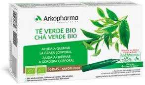 Ampollas de Té Verde Bio - 20 Viales
