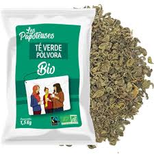 Té Verde Orgánico de China - LES PAPOTEUSES 1500g