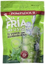 Té Verde Hierbabuena Frío Pompadour - 18 Bolsitas