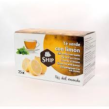 Té Verde con Limón - Alivio Natural - Caja de 25 Unidades
