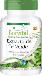 Extracto de Té Verde VEGANO - 100 Cápsulas Potentes