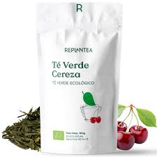 Té Verde Orgánico con Cereza e Hibisco - 100g