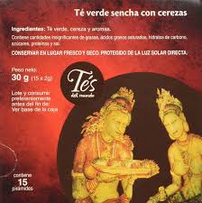 Té Verde Sencha con Cerezas - Bienestar en Cada Taza