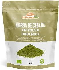 Polvo Crudo de Hierba de Cebada Ecológica - 1Kg
