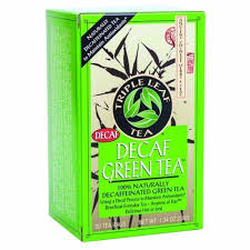 Chá Verde Descafeinado - 20 Saquinhos de Triple Leaf Tea