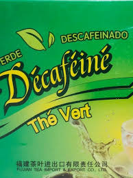 Chá Verde Descafeinado - 20 Sachês Importados