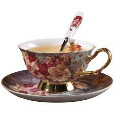 Juego de Té Vintage: Tazas