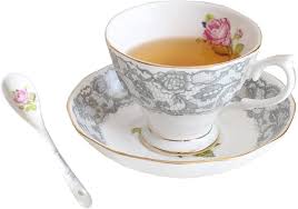 Juego de Tazas y Platillos de Cerámica para Té y Café