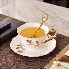 Taza de Porcelana para Té y Café