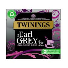 Twinings Earl Grey: 100 Bolsas de Té