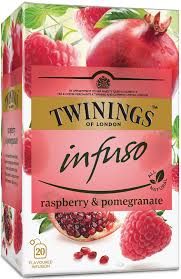 Infusión Twinings de Frambuesa y Granada - 20 Sobres