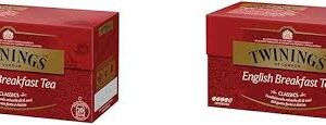 Twinings Té English Breakfast - Doble Pack de 20 Sobres