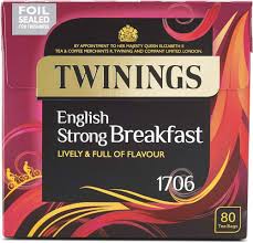 Twinings 1706 Té Desayuno Fuerte - Tradicional del Reino Unido