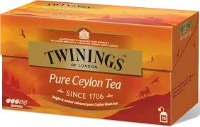 Té Ceylon Puro Twinings - 25 Bolsitas
