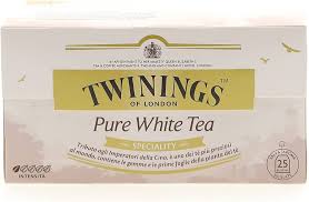 Twinings Té Blanco 25 Saquitos - Sabor Elegante