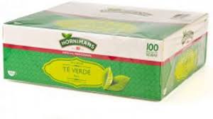 Hornimans Té Verde Puro - Pack de 2 (100 bolsitas)